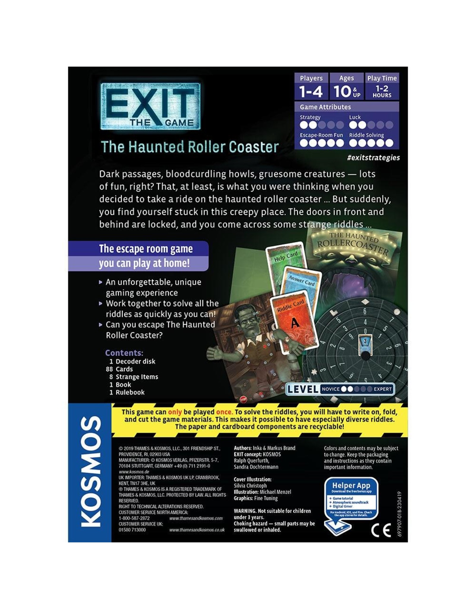 Thames & Kosmos EXIT: The Haunted Roller Coaster