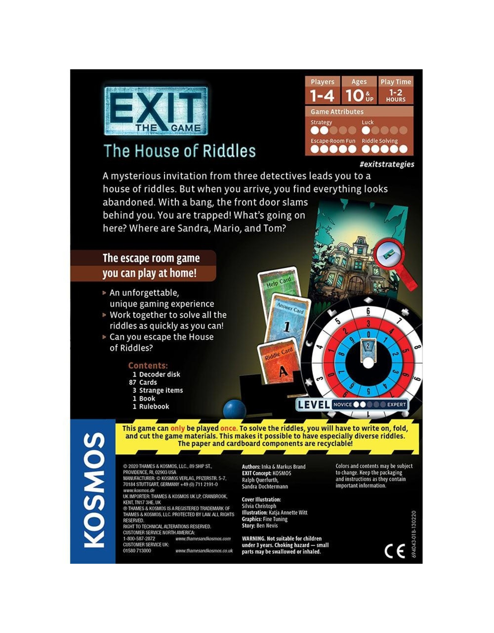 Thames & Kosmos EXIT: The House of Riddles