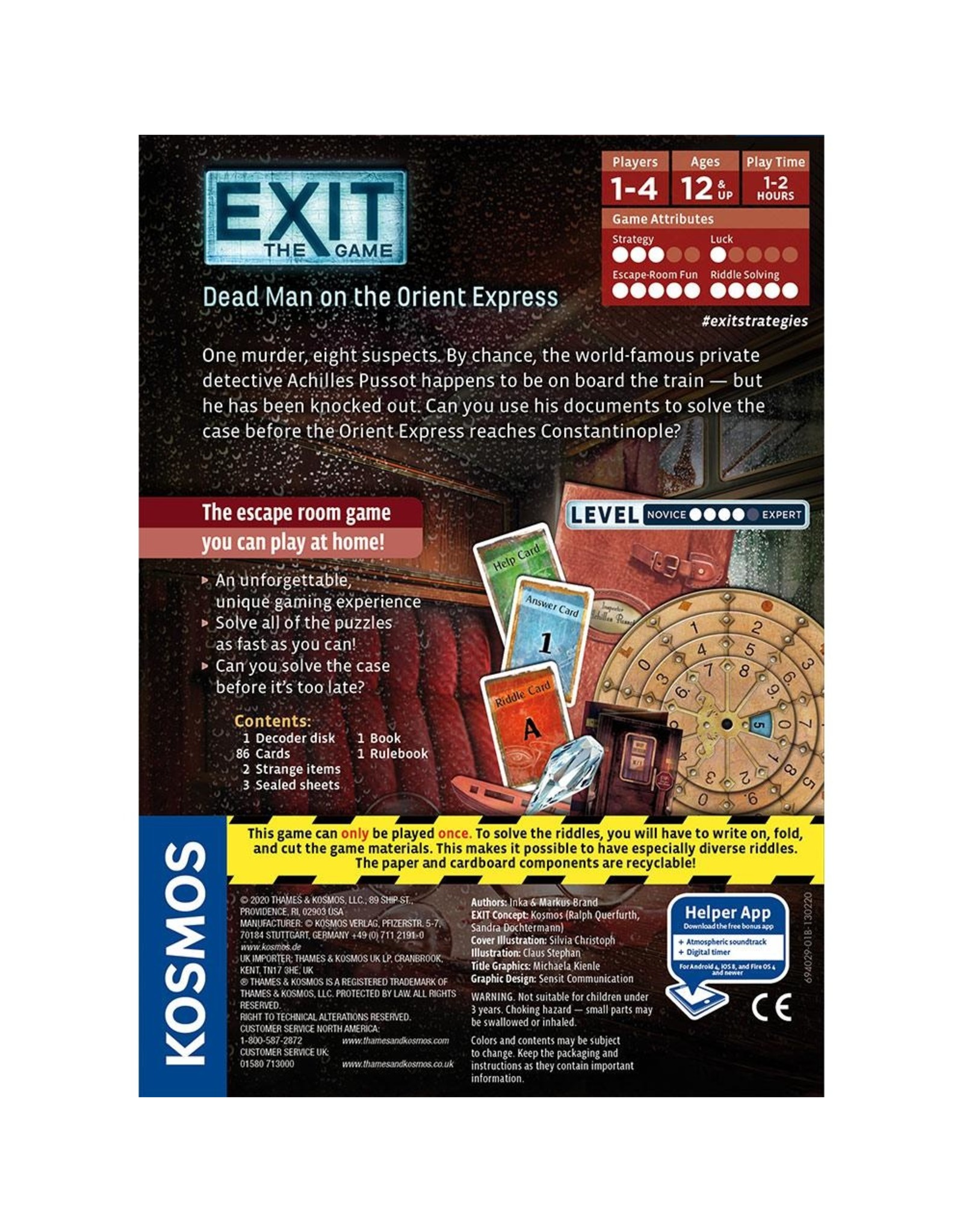 Thames & Kosmos EXIT: Dead Man on the Orient Express