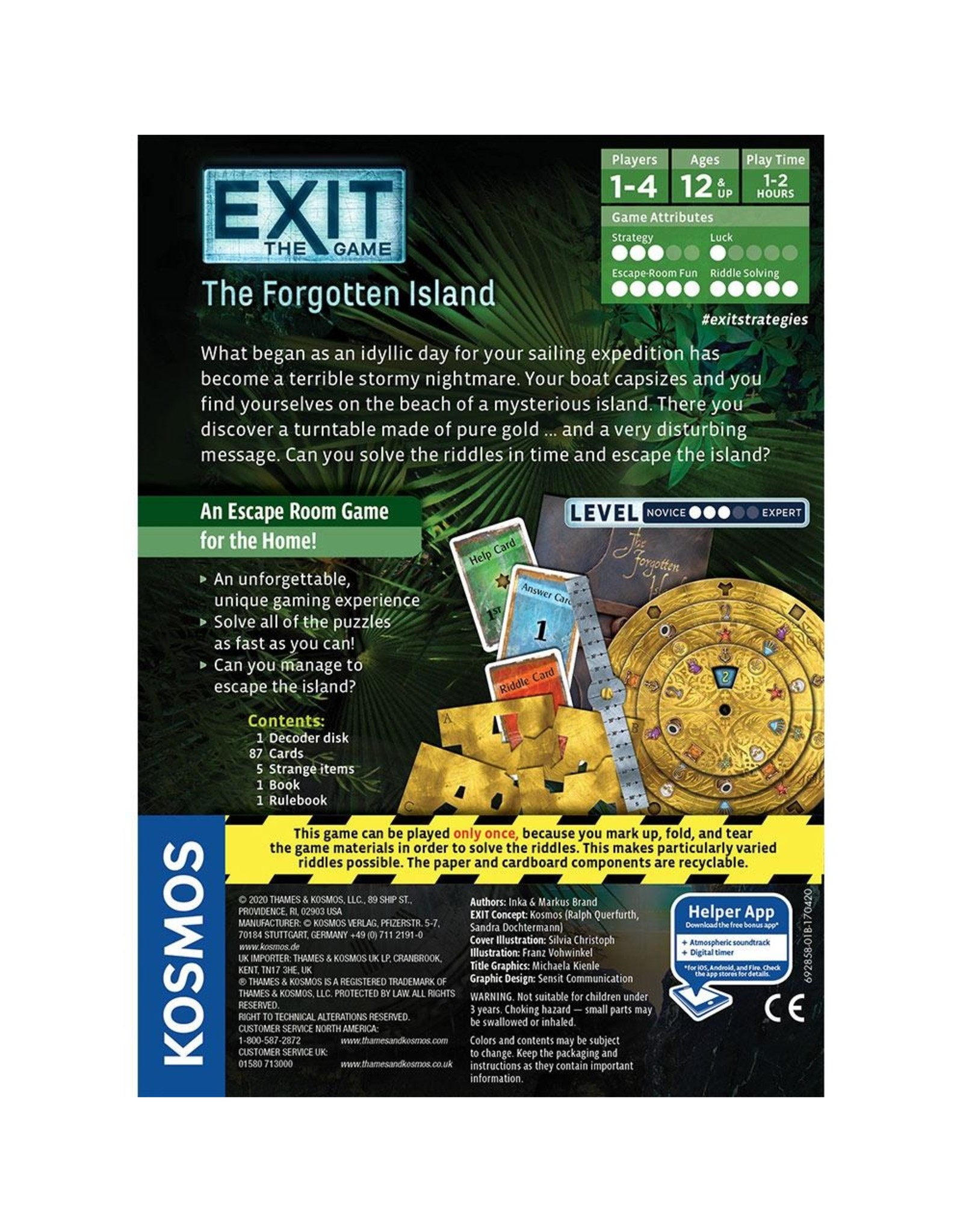 Thames & Kosmos EXIT: The Forgotten Island