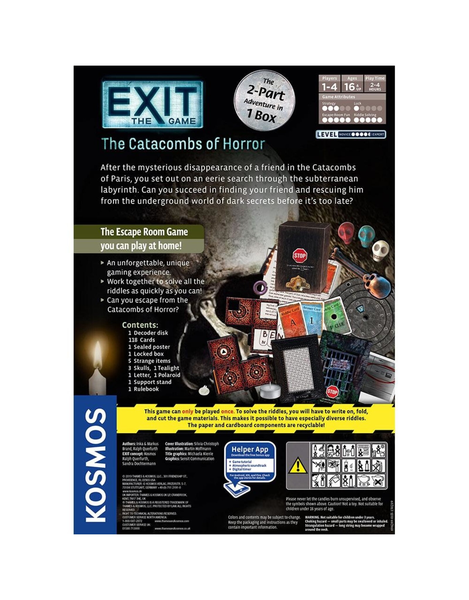 Thames & Kosmos EXIT: The Catacombs of Horror