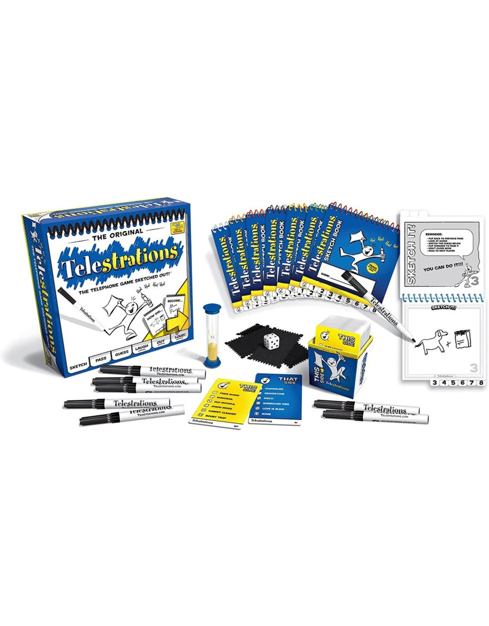 USAopoly Telestrations 8 Player - The Original