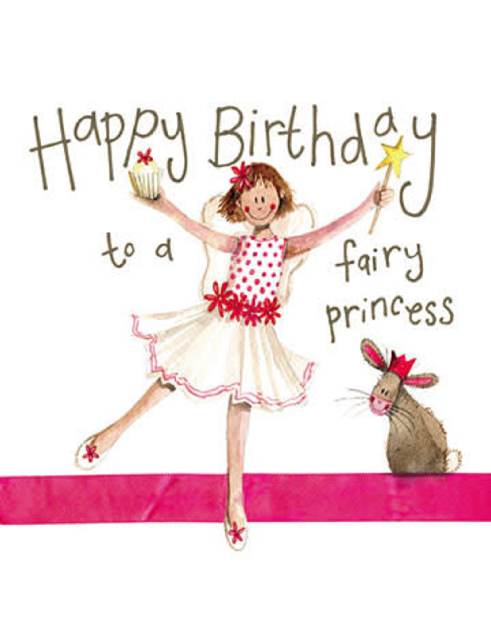 Alex Clark Art Fairy Princess Birthday Card
