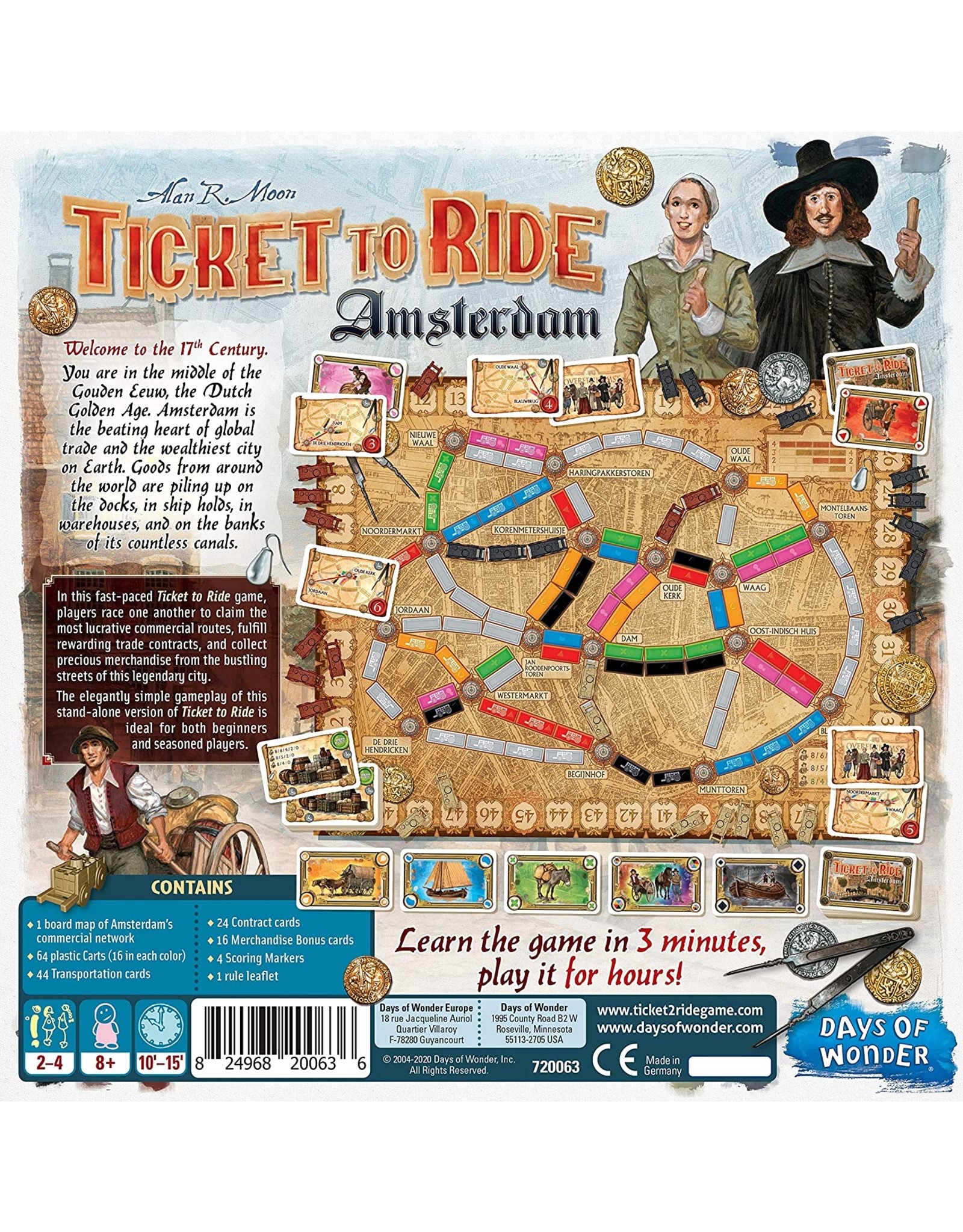 Days of Wonder Ticket to Ride Express: Amsterdam