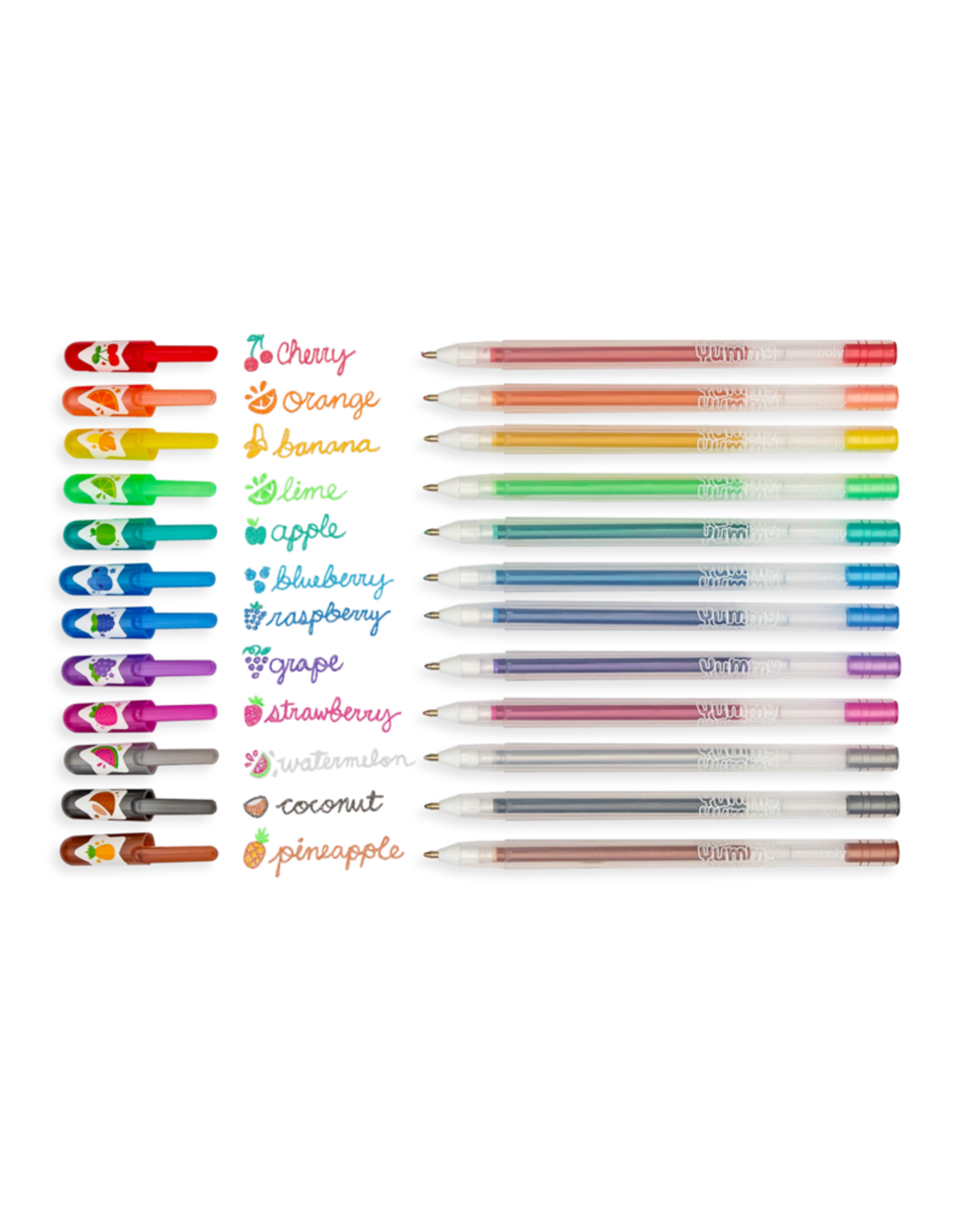 Ooly Yummy Yummy Scented Glitter Gel Pens - Set of 12 2.0