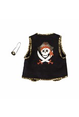 Great Pretenders Pirate Vest with Eye Patch