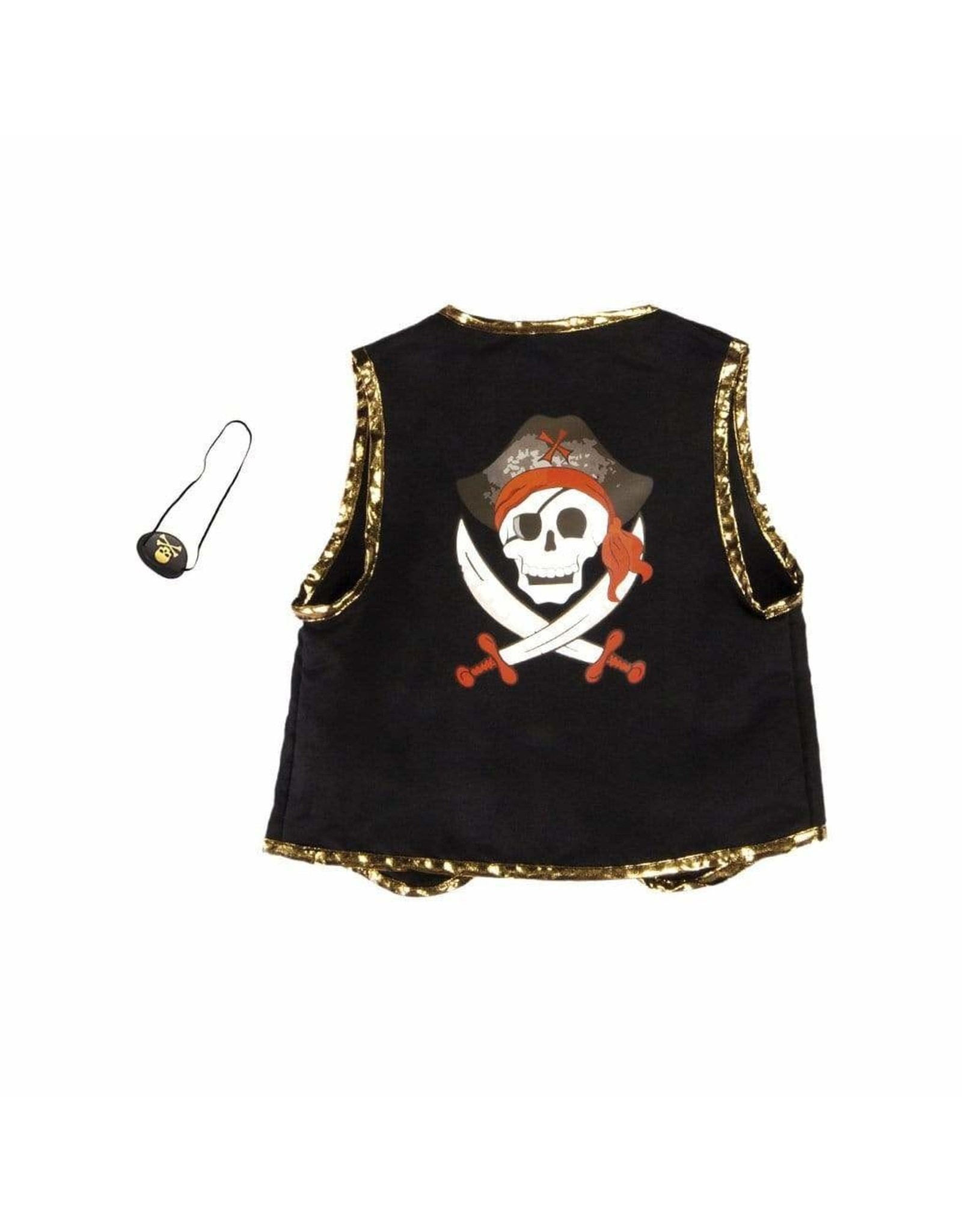 Great Pretenders Pirate Vest with Eye Patch