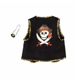 Great Pretenders Pirate Vest with Eye Patch