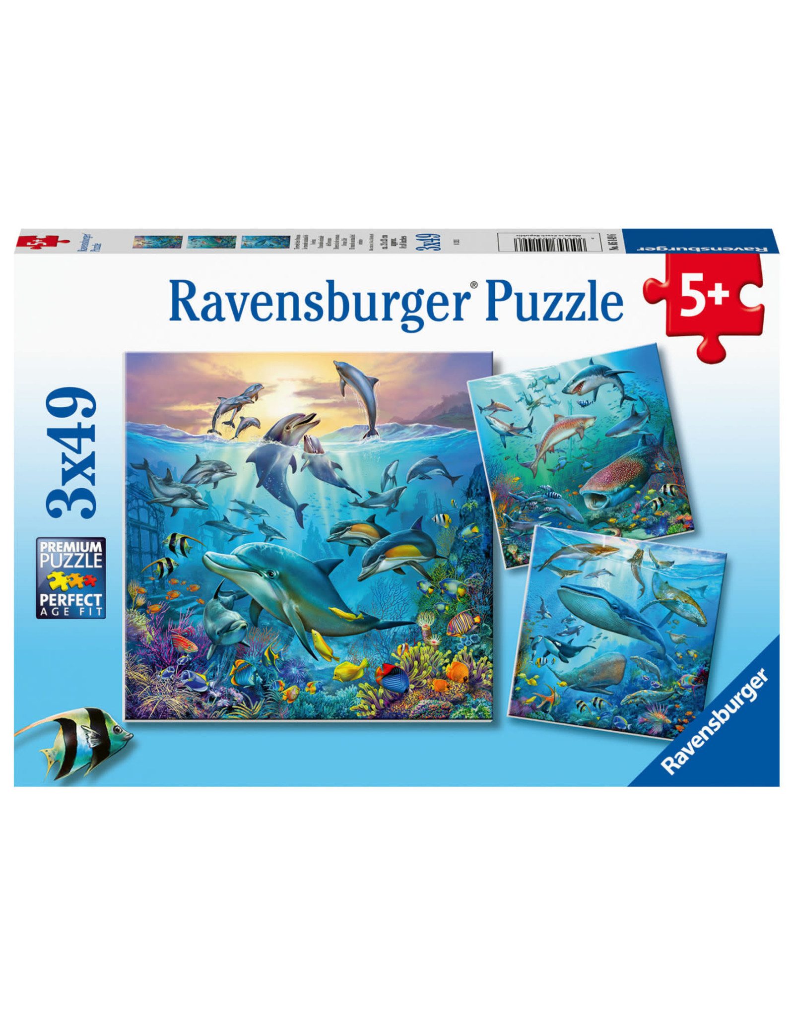 Ravensburger Ocean Life 3x49 pc