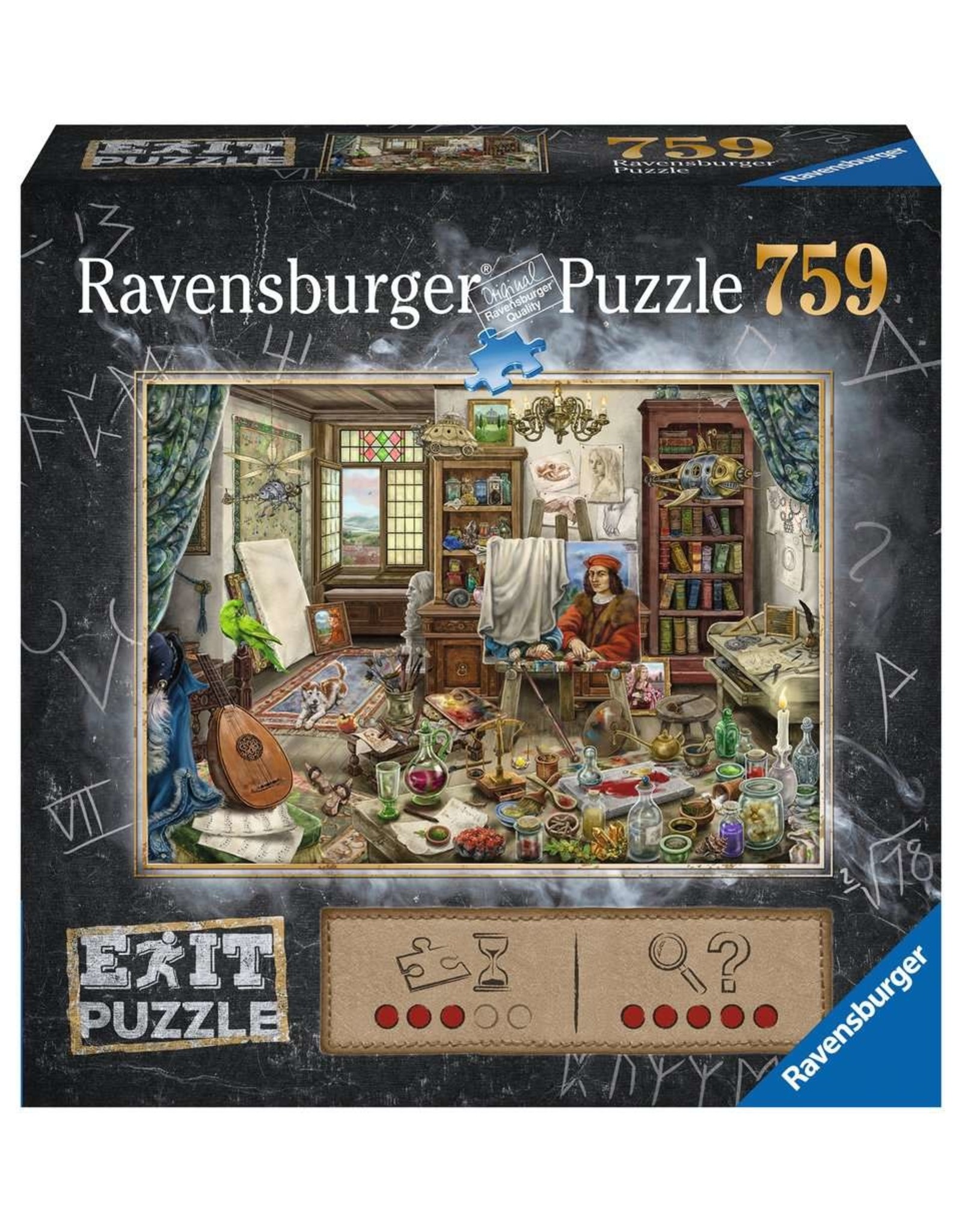 Ravensburger ESCAPE: The Artist's Studio 759 pc