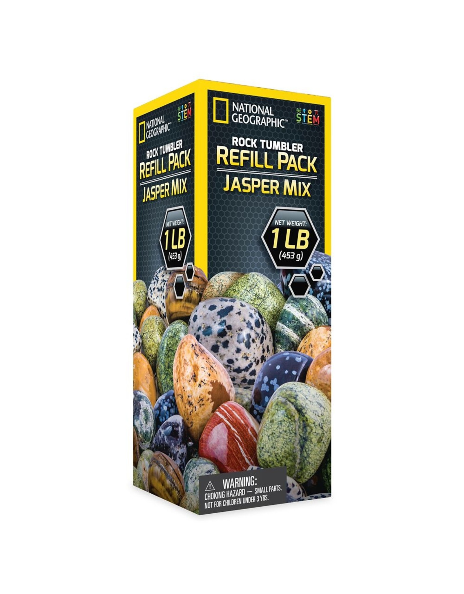 Incredible Novelties National Geographic Jasper Rock Tumbler Refill Kit