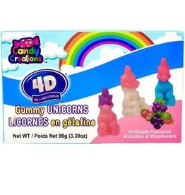 4D Gummy Unicorns