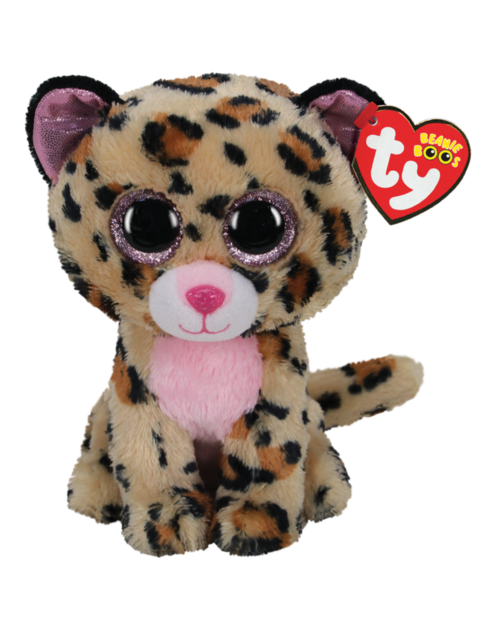 Ty Livvie - Brown & Pink Leopard Reg