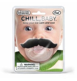 Fred Chill Baby Pacifier - Mustache