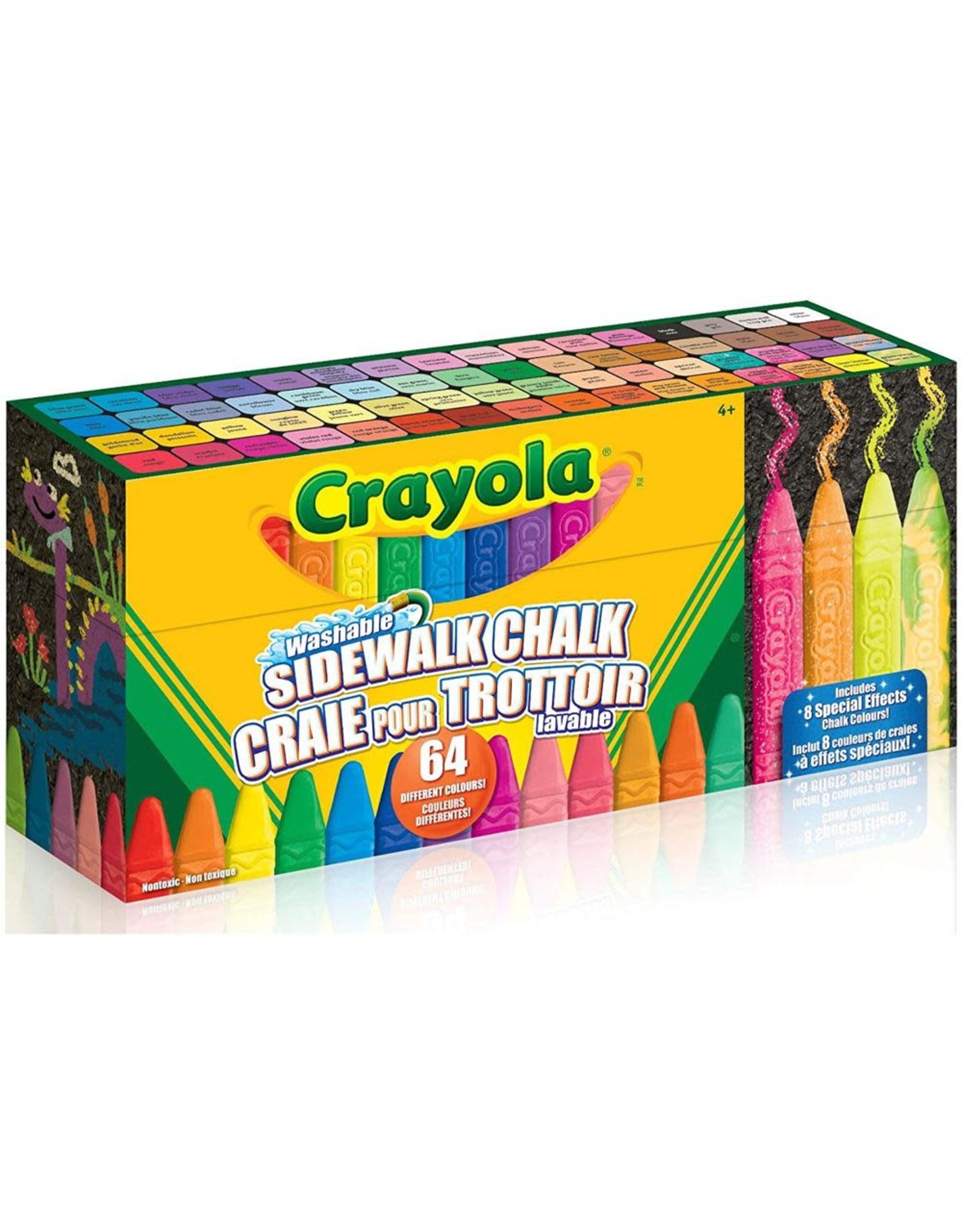 Crayola Ultimate Chalk Collection - 64 pieces
