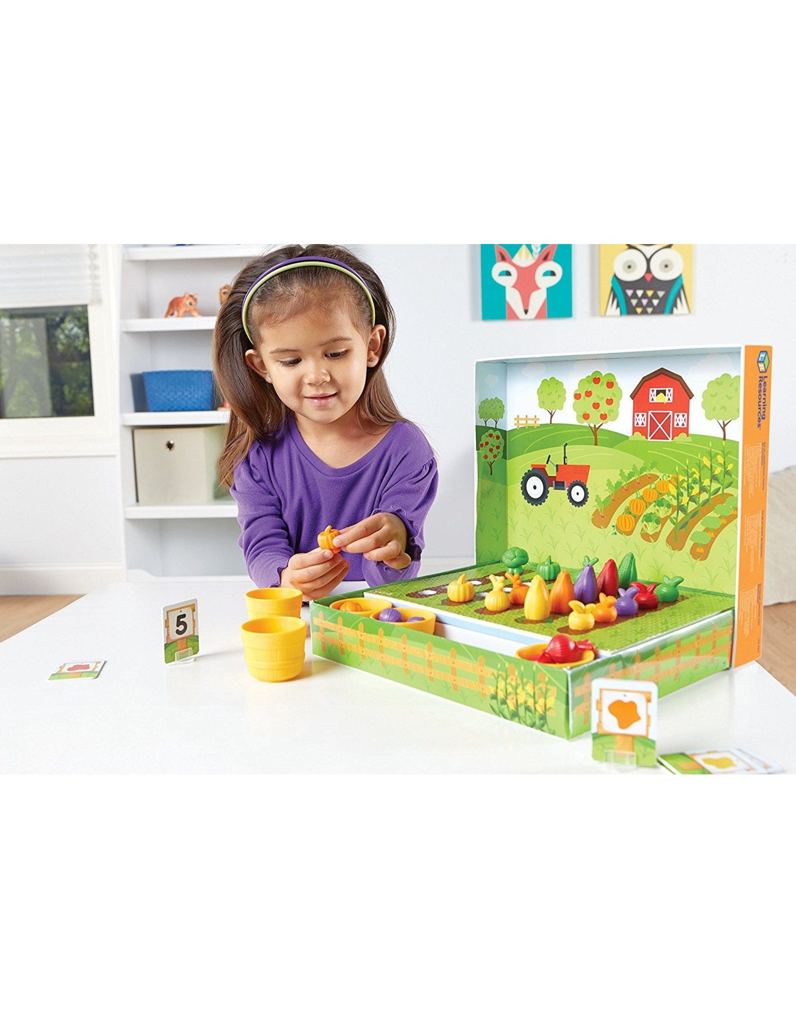 Learning Resources Veggie Farm Sorting Set