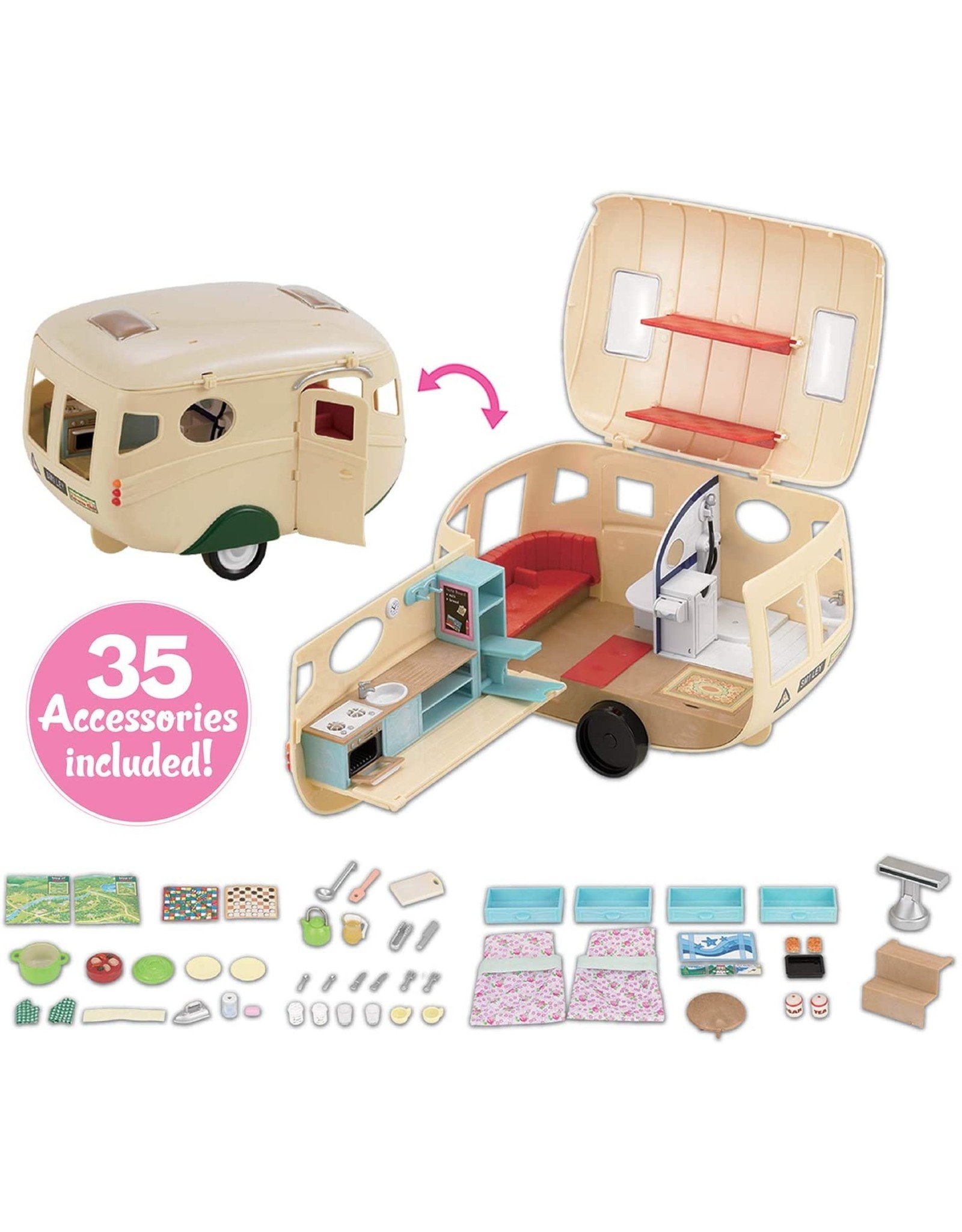 Calico Critters Calico Critters Caravan Family Camper