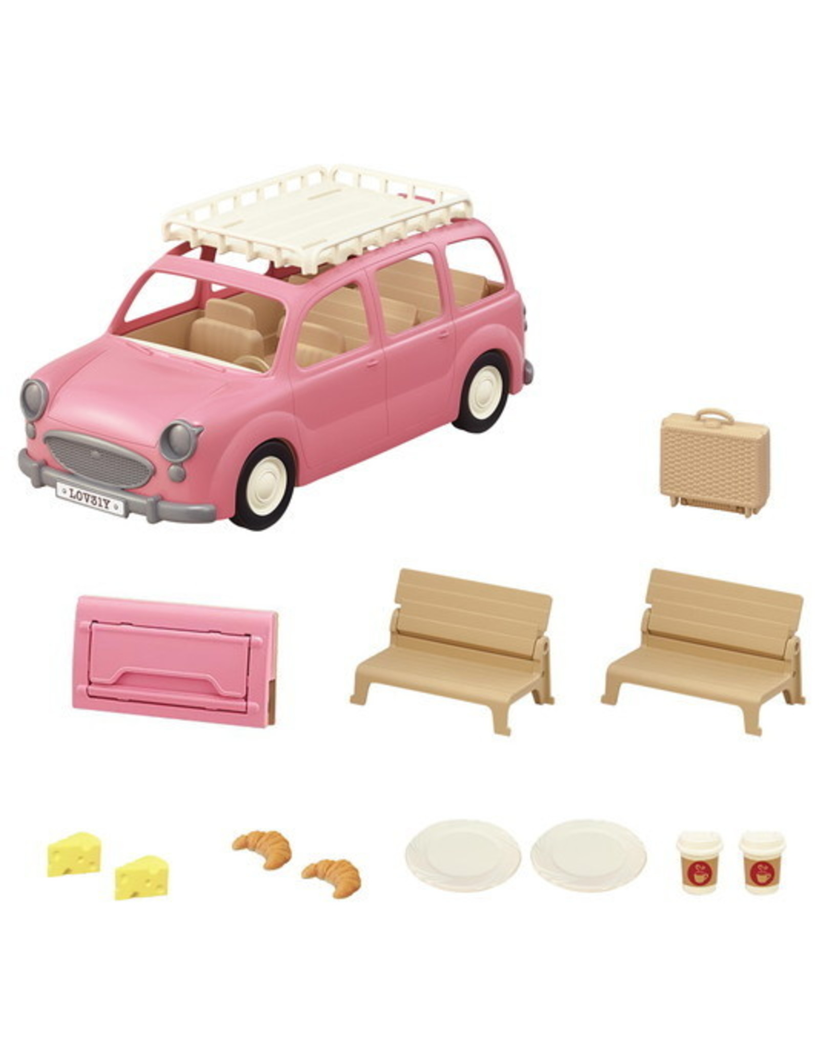 Calico Critters Calico Critters Family Picnic Van