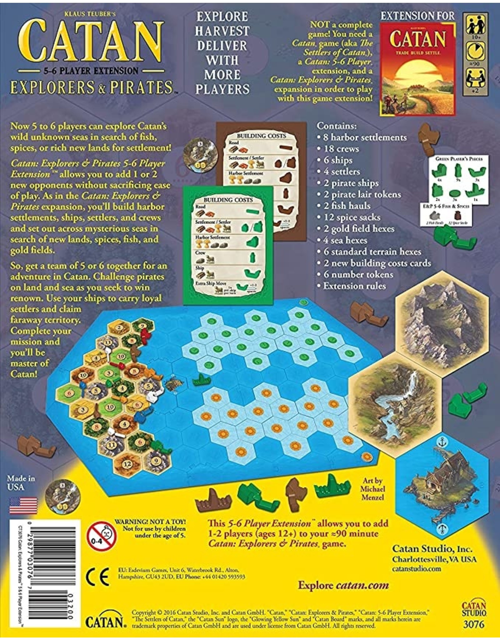 Catan Catan Explorers & Pirates: 5-6 Player Extension