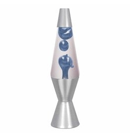 Lava 14.5" Lava Lamp Metallic - Blue/Clear/Silver