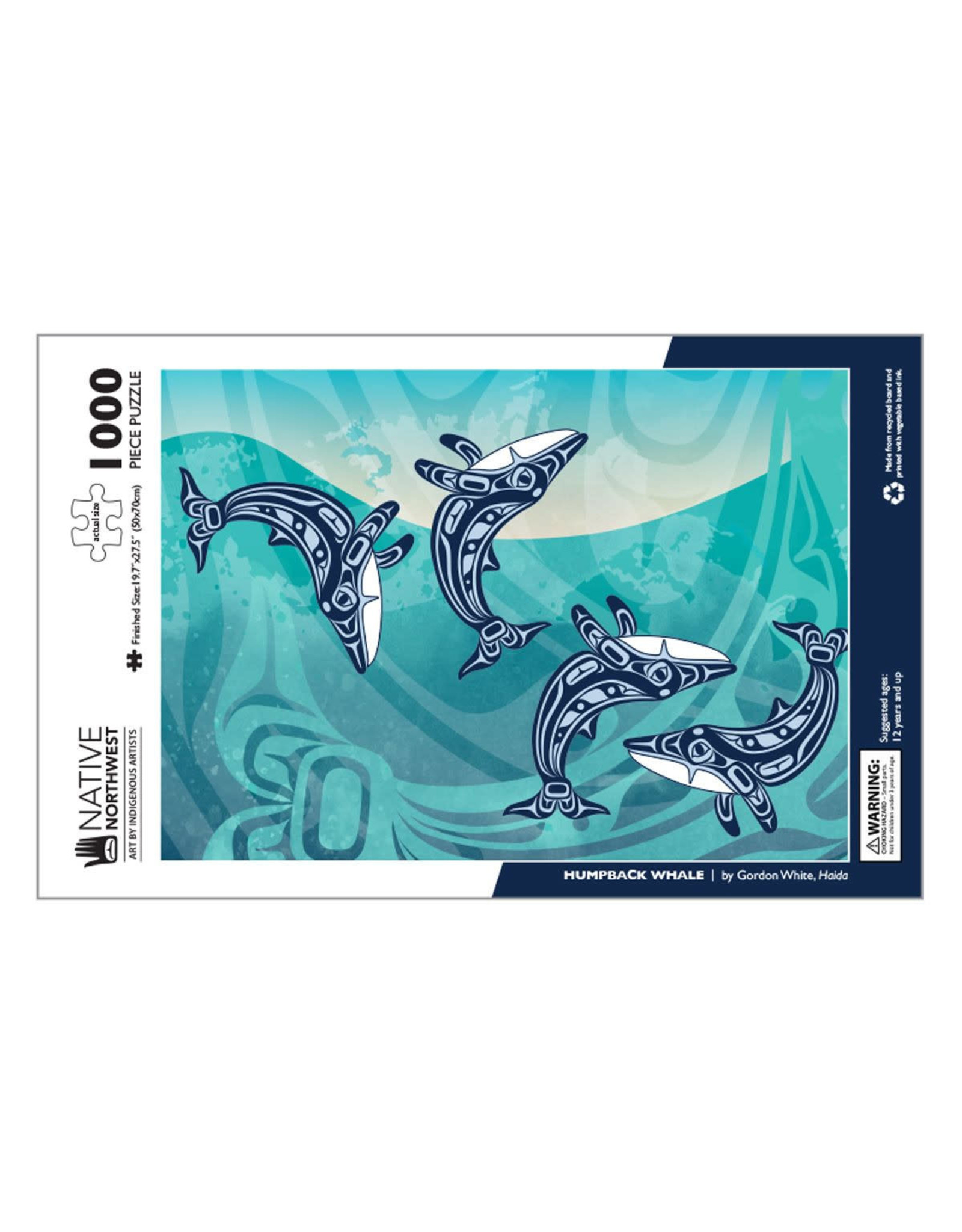 Native Northwest Humpback Whale 1000 pc