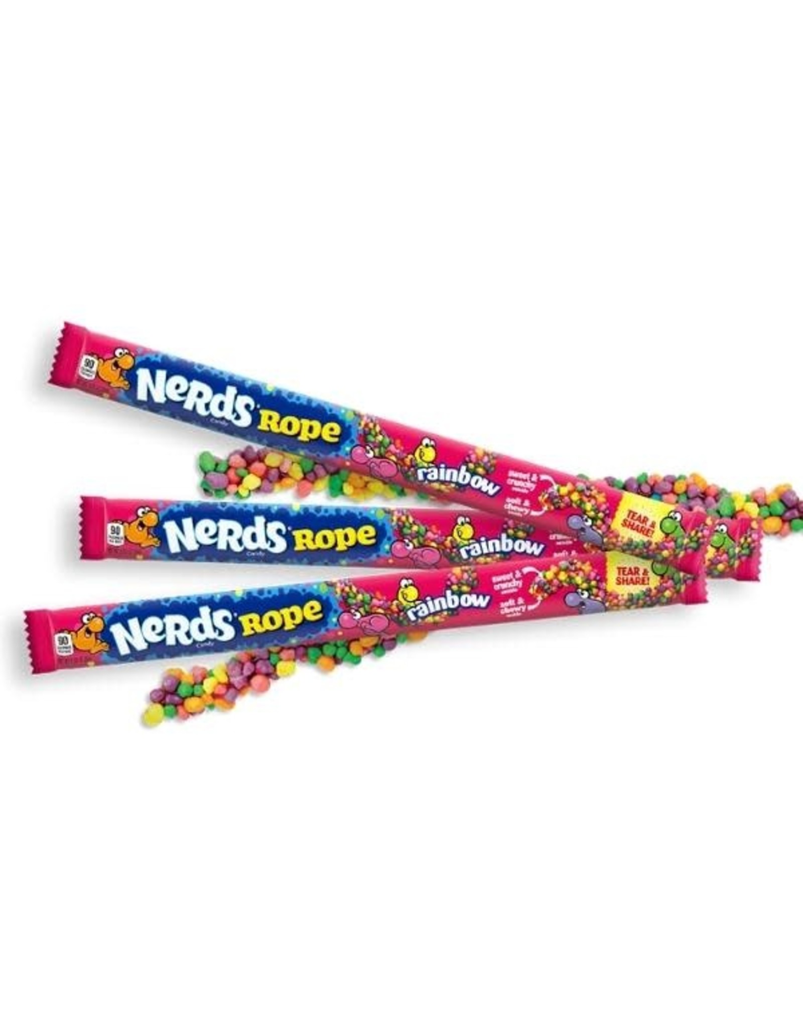Wonka Nerds Rope - Rainbow