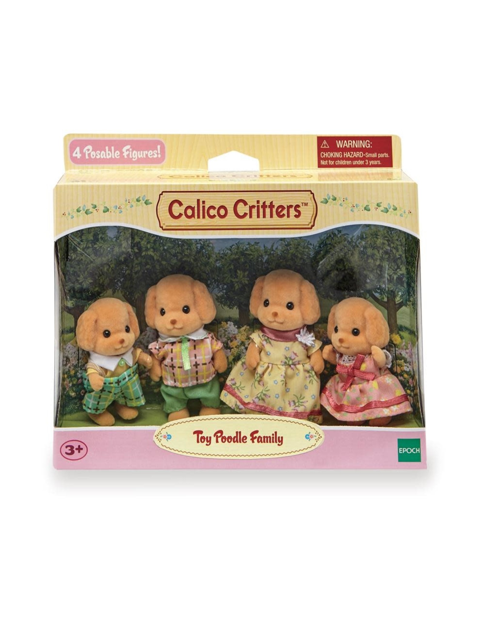 Calico Critters Calico Critters Toy Poodle Family