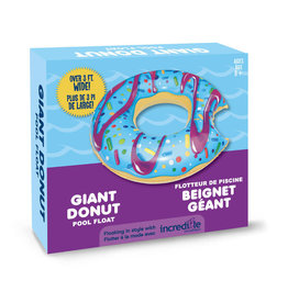 Incredible Novelties Donut Pool Float - Blue