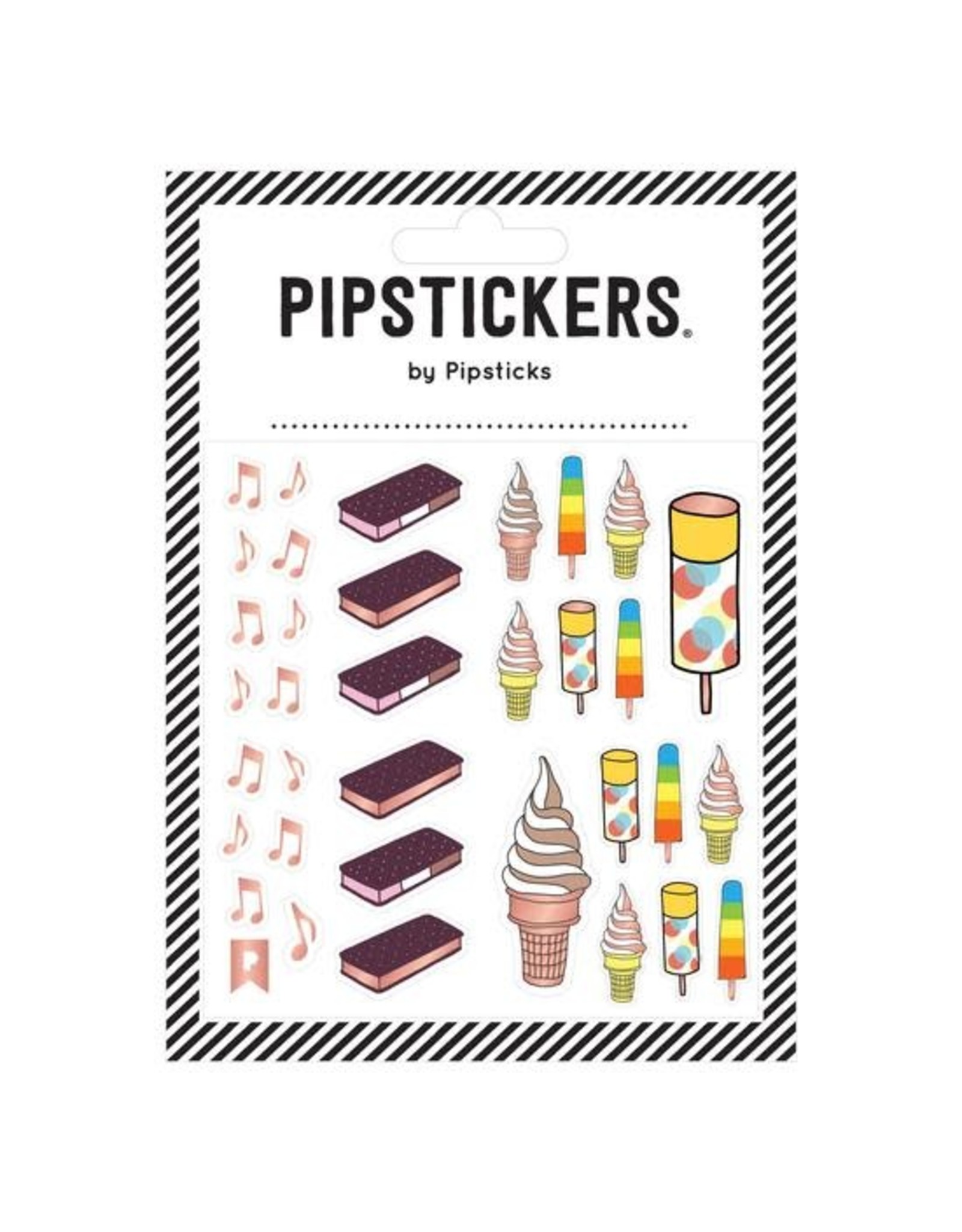 Pipsticks I Scream for Ice Cream Stickers