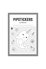 Pipsticks Color-in Narwhal Stickers
