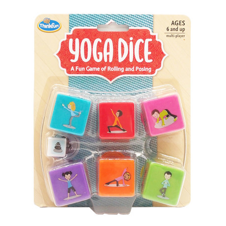 ThinkFun Yoga Dice Game for Boys and Girls Ages 6 and Up - Learn Yoga With  a Game
