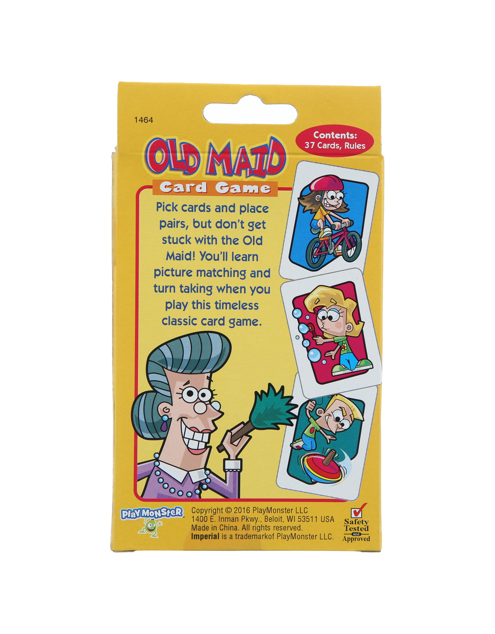 monsters old maid playing cards