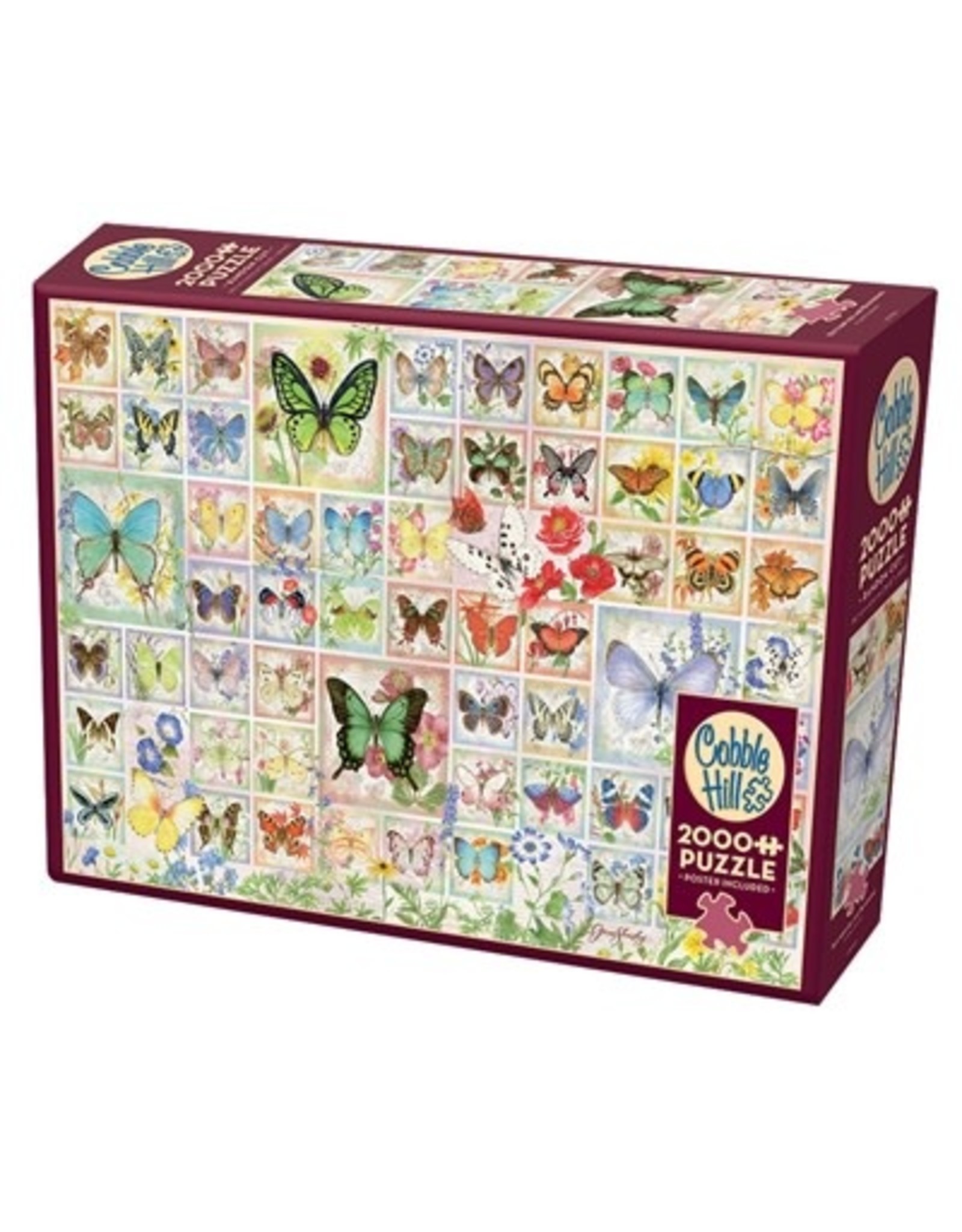 Cobble Hill Butterflies and Blossoms 2000 pc