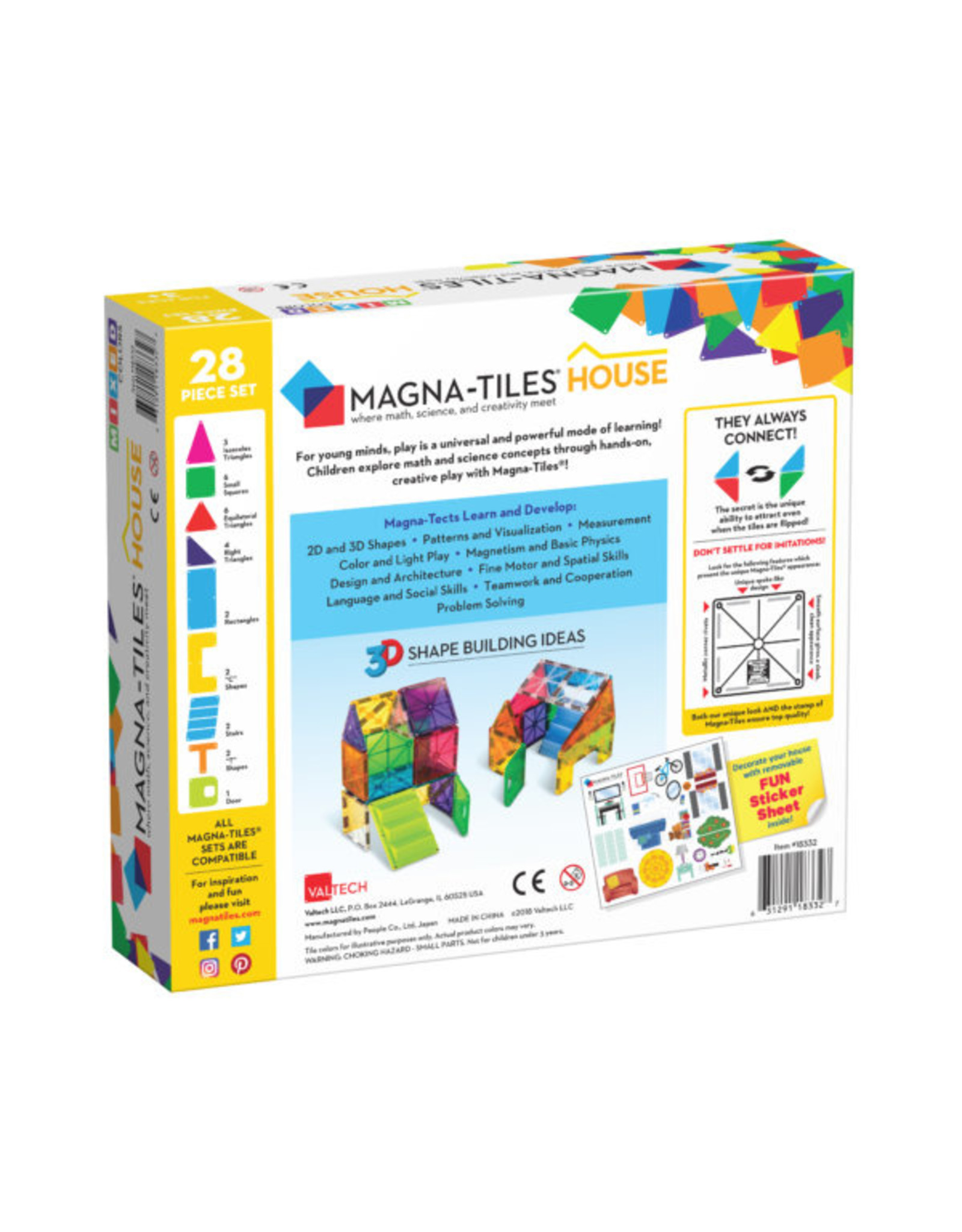 Magna-Tiles Magna-Tiles House 28 pc