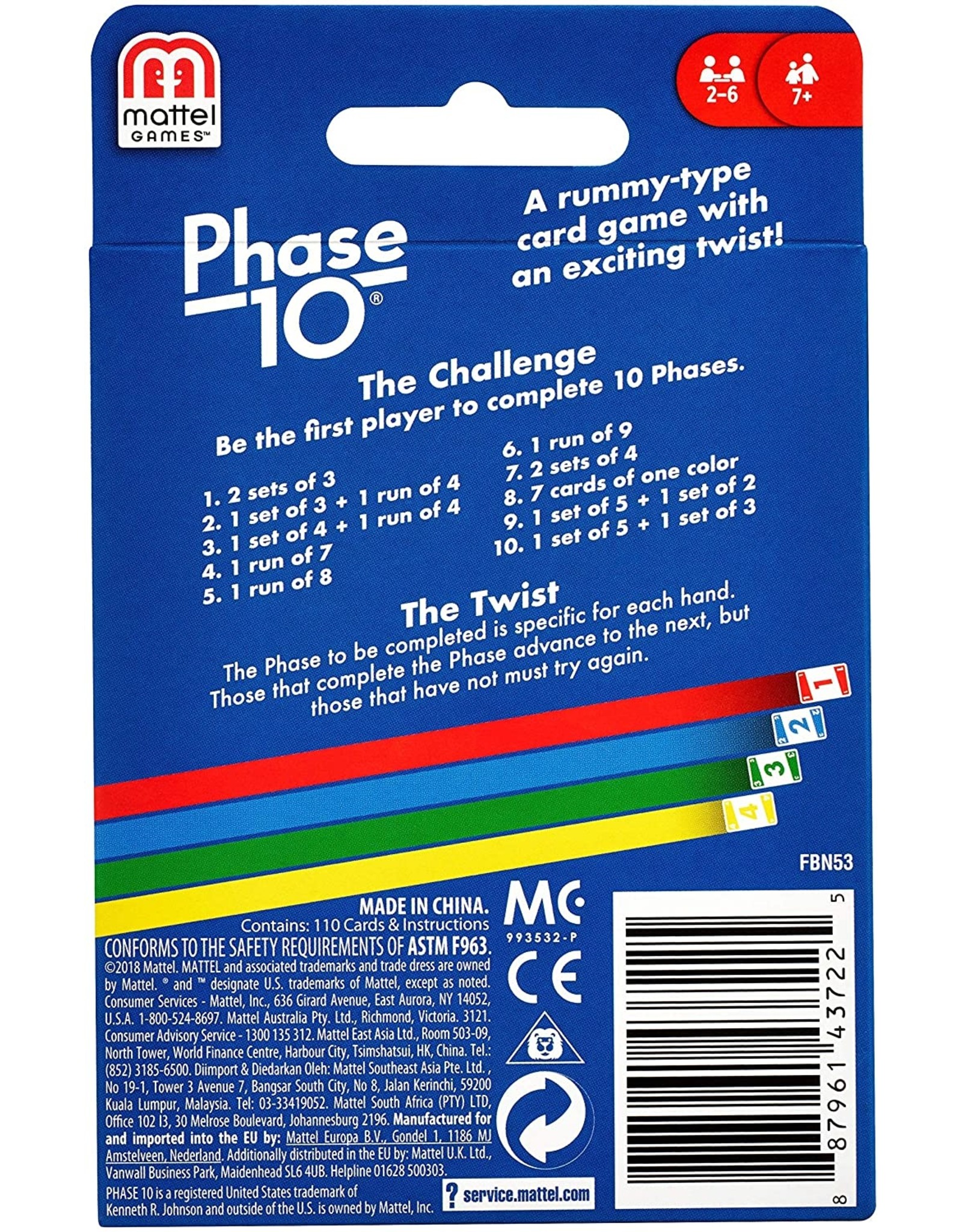 Mattel Phase 10