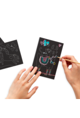 Ooly Funtastic Friends Scratch & Scribble Mini Scratch Art Kit