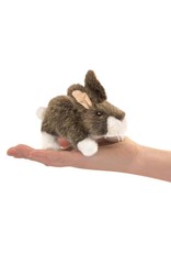 Folkmanis Folkmanis Mini Cottontail Rabbit Finger Puppet