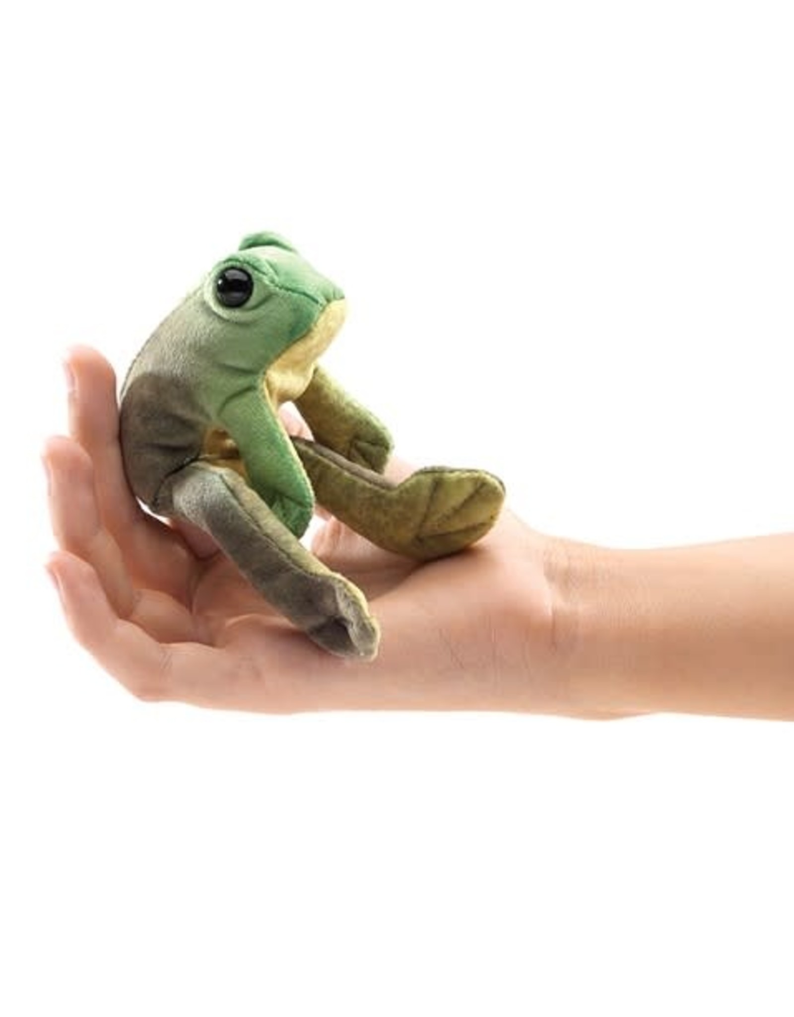 Folkmanis Folkmanis Mini Sitting Frog Finger Puppet
