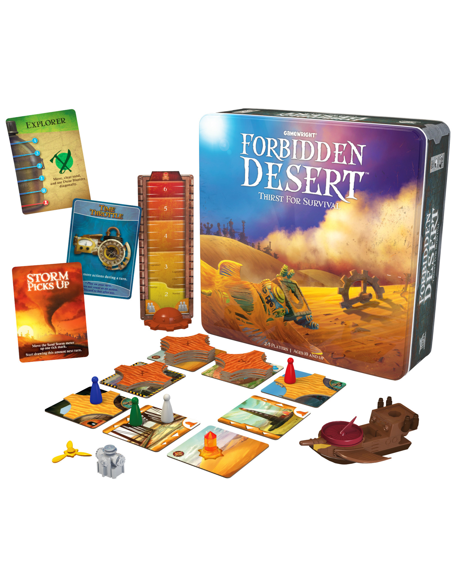 Gamewright Forbidden Desert Game