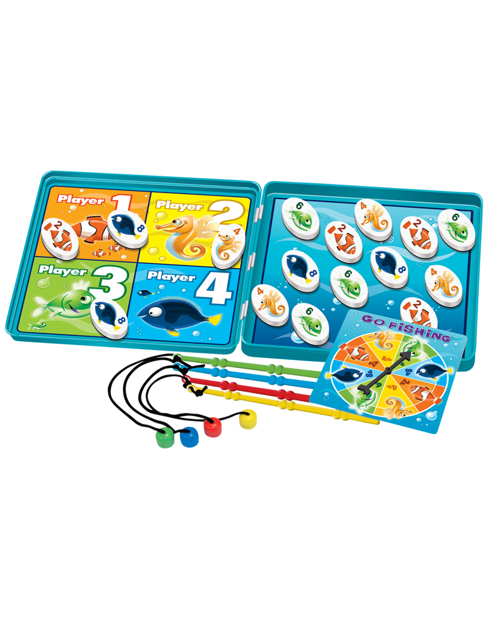 Play Monster Go Fishing Magnetic Game Tin