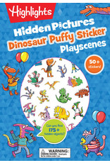 Highlights Hidden Pictures Dinosaur Puffy Sticker Playscenes