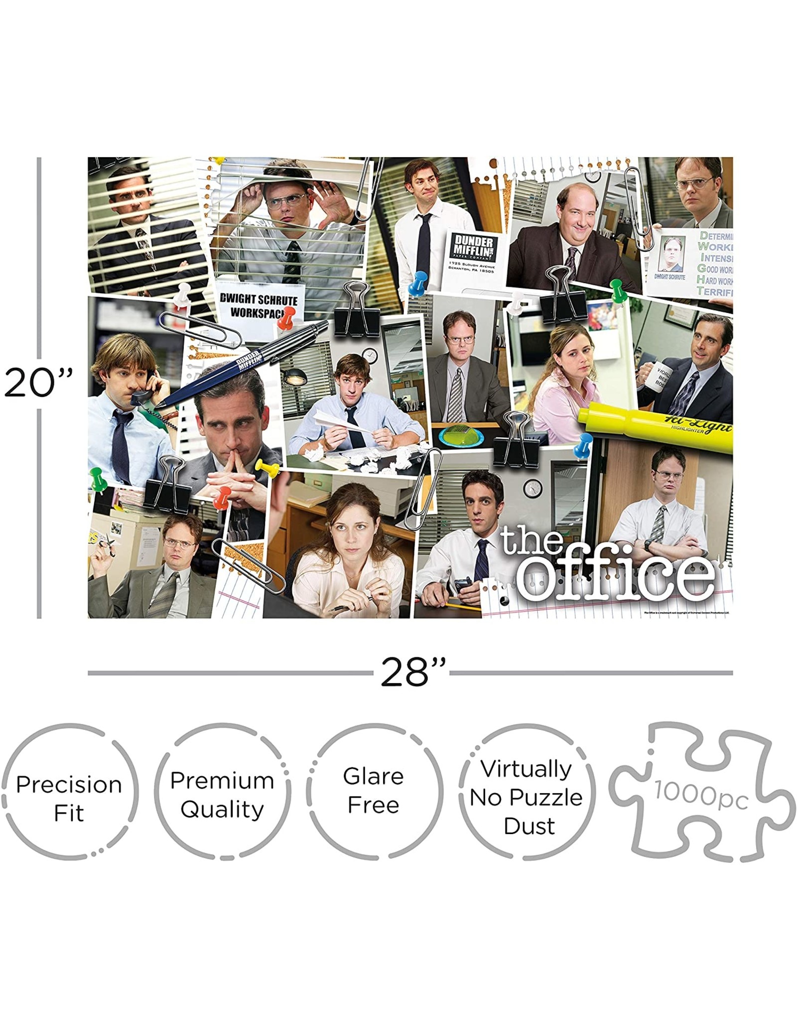 The Office Cast 1000 pc