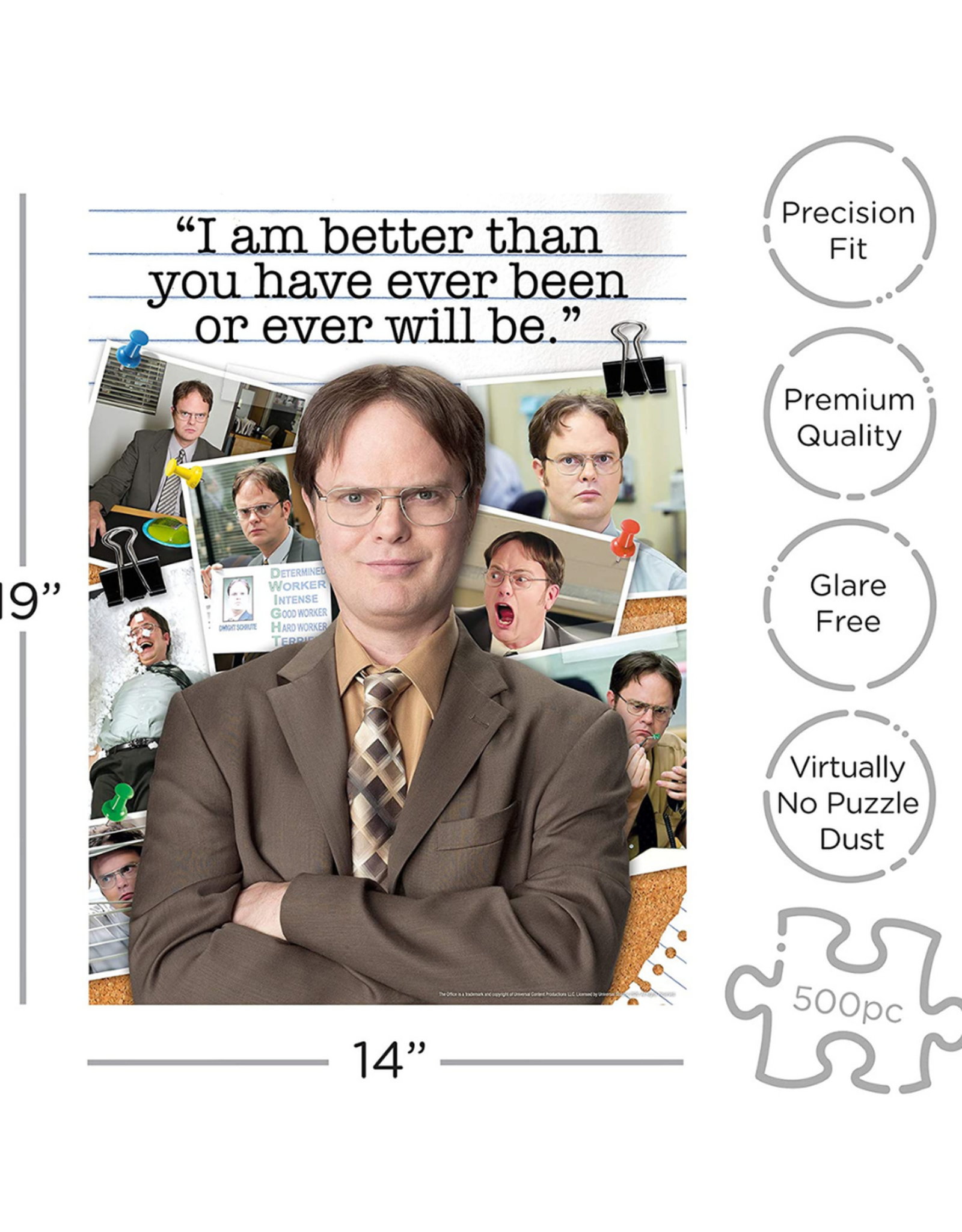 The Office - Dwight Schrute Quote 500 pc