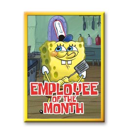 Spongebob - Employee Flat Magnet