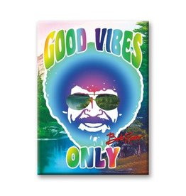 NMR Bob Ross Good Vibes Flat Magnet