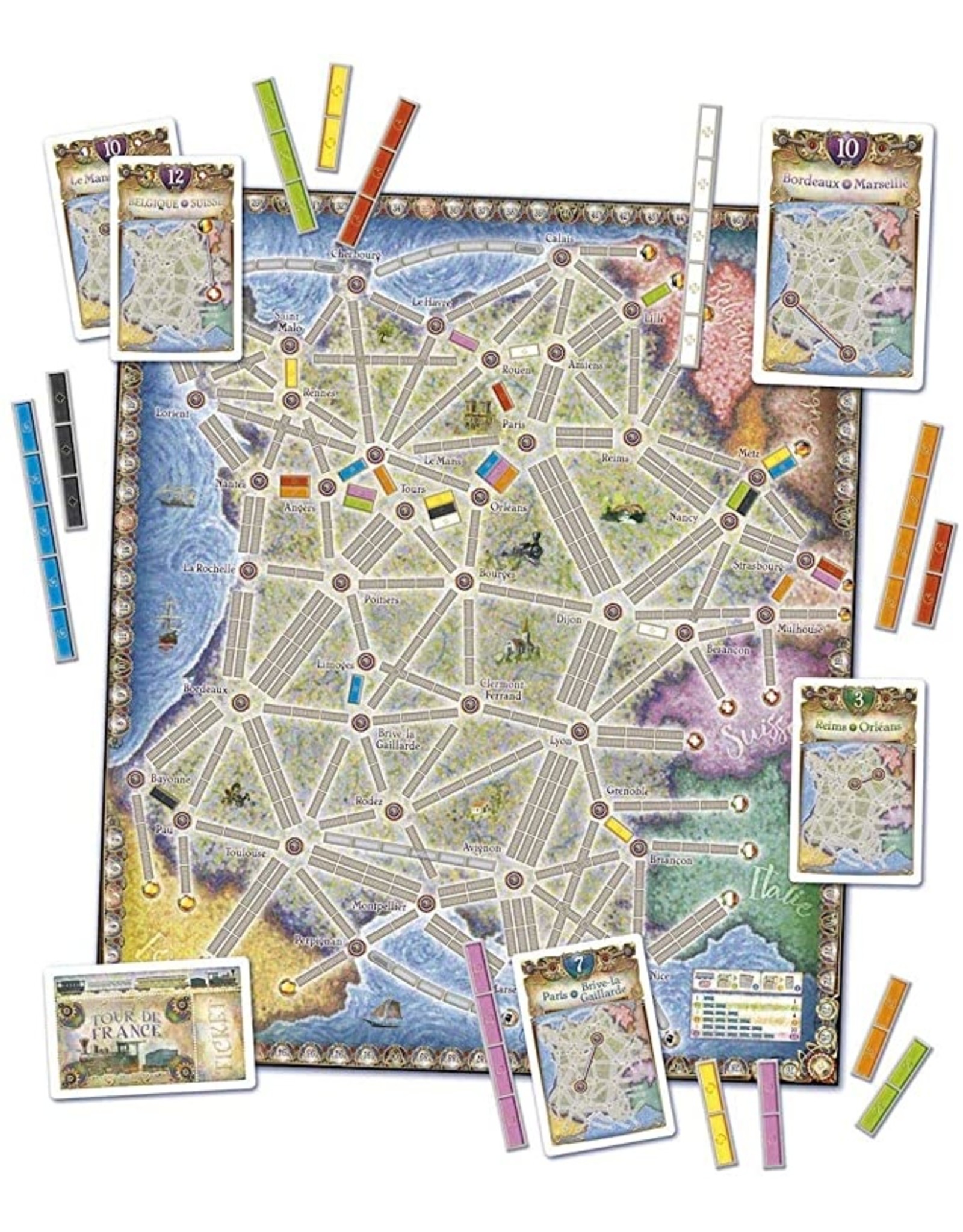 Days of Wonder Ticket to Ride: Map #6 - France/Old West
