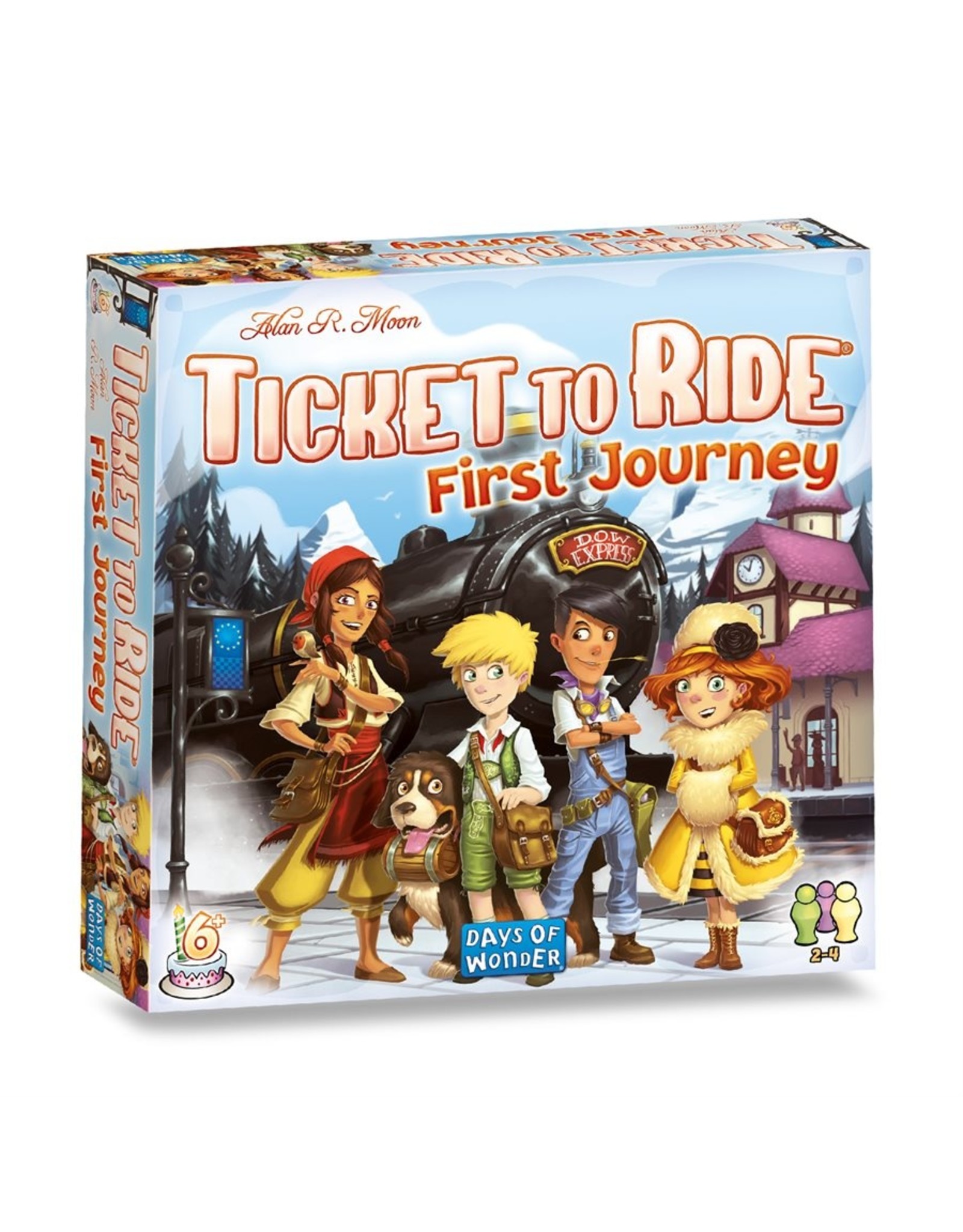Days of Wonder Ticket to Ride: First Journey - Europe