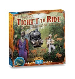 Days of Wonder Ticket to Ride: Map #3 - Africa