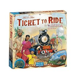 Days of Wonder Ticket to Ride: Map #2 - India/Switzerland