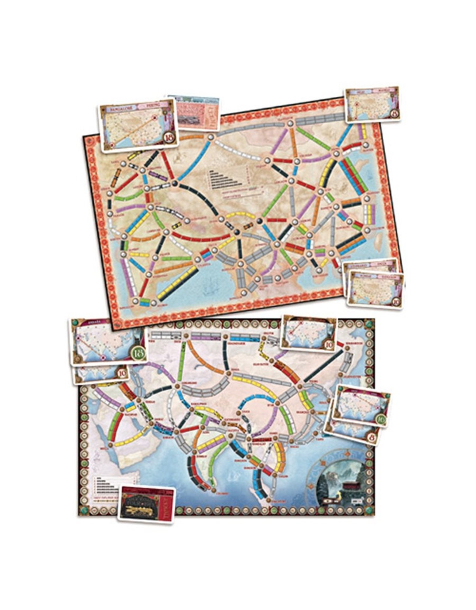 Days of Wonder Ticket to Ride: Map #1 - Asia